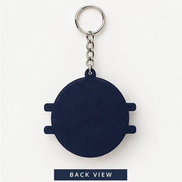 Golf Ball Hair Tie Holder Keychain – Golf Bag Hair Elastic Organizer Keyring