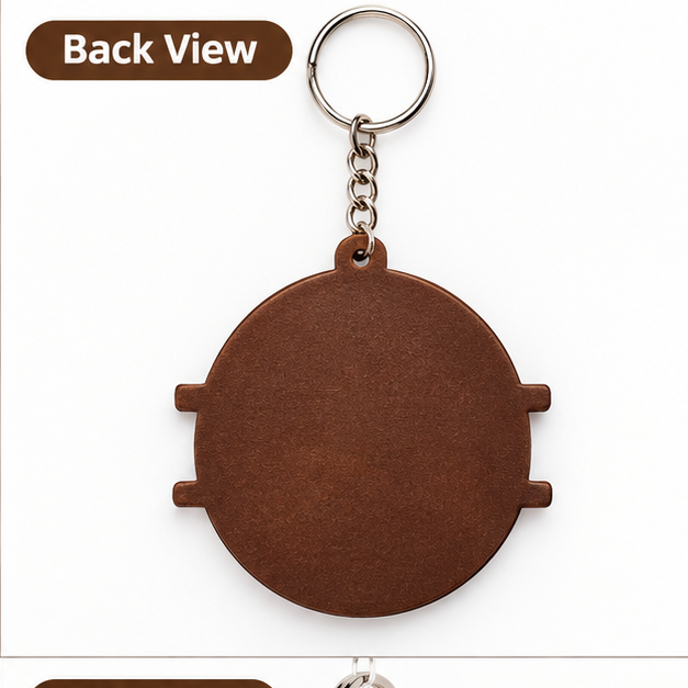 Barrel Racing Equestrian Hair Tie Holder Keychain – Rodeo & Horse Riding Elastic Organizer