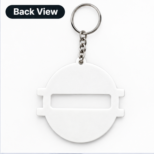 Soccer Ball Hair Tie Holder Keychain – Sports Bag Hair Elastic Organizer Keyring